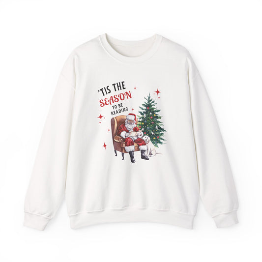 Santa’s Reading Season Crewneck-Cozy Christmas Vibes