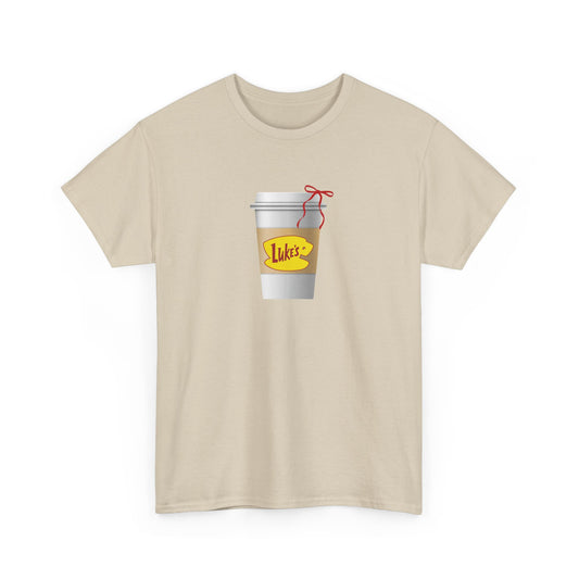 Luke's Diner Coffee Cotton T-Shirt-Gilmore Girls & Coffee Lovers