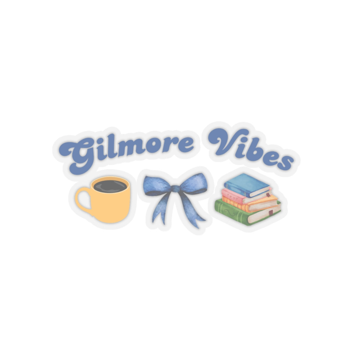 Gilmore Girls Bow Sticker
