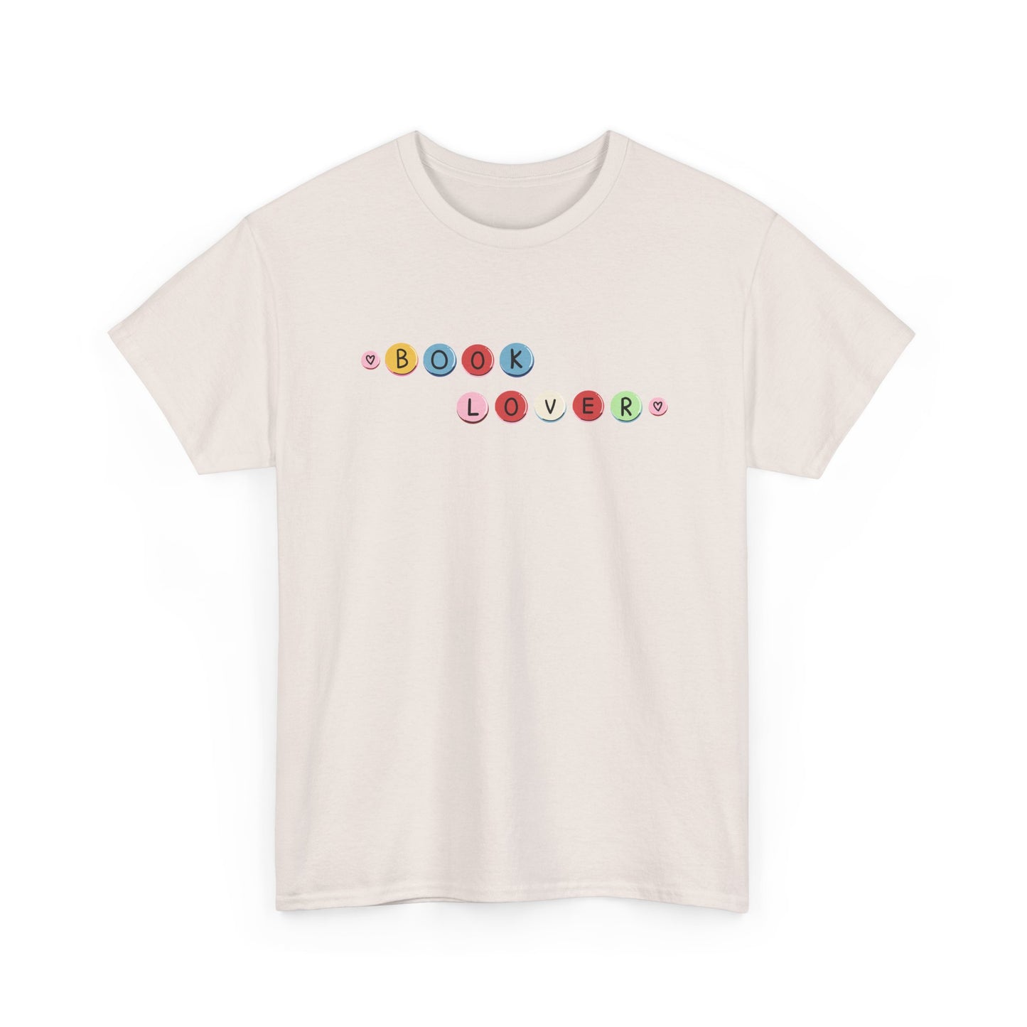 Book Lover T-Shirt — Colorful Bead Reading Tee