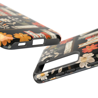 Cozy Bookshelf Bloom Phone Case