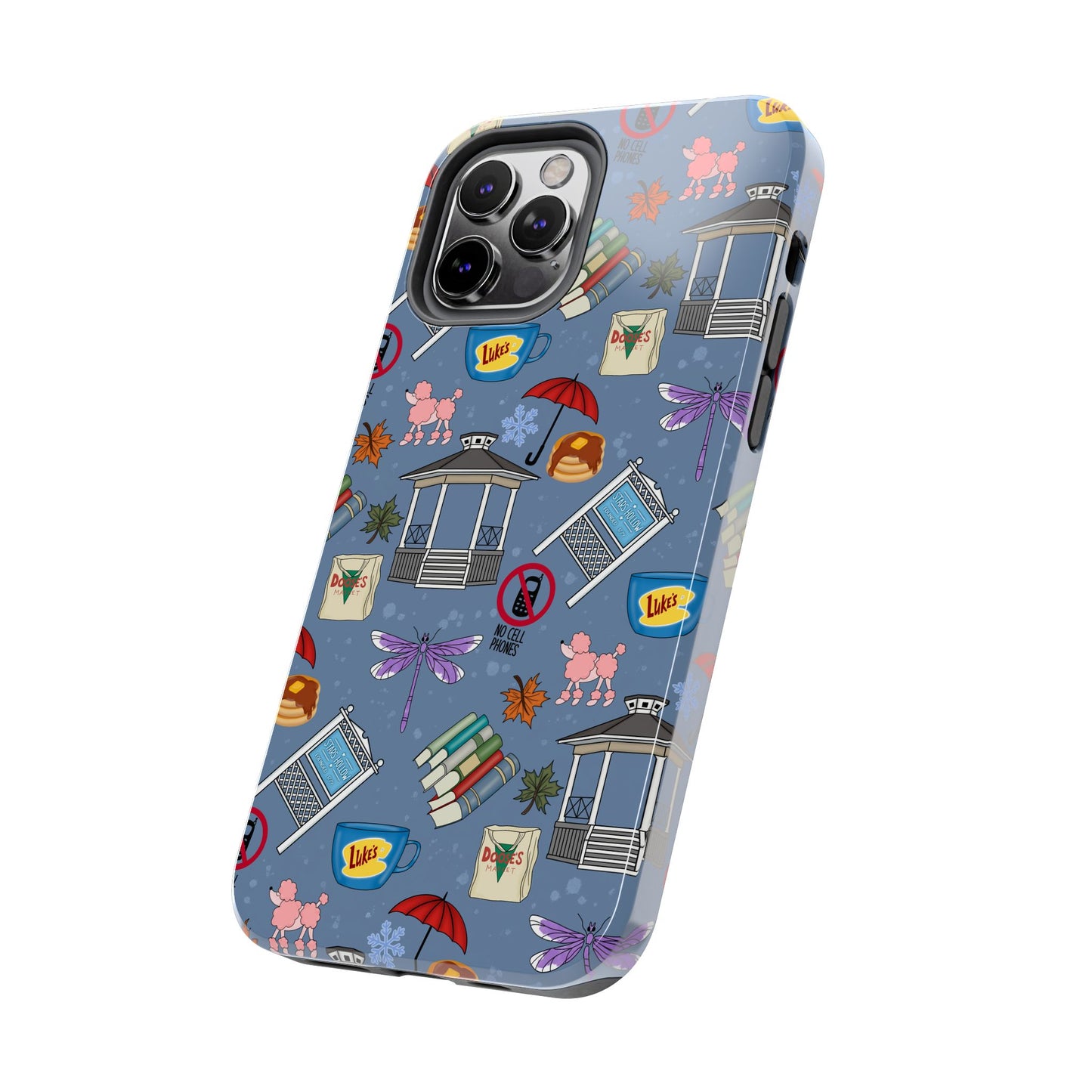 Stars Hollow Gilmore Girls Blue Phone Case