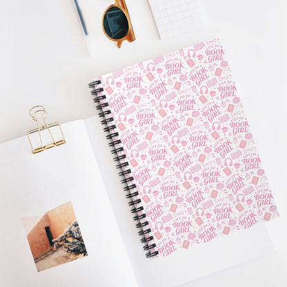 Book Girl Life Notebook