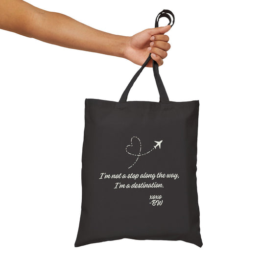 I’m Not a Stop Along the Way, I’m a Destination Tote-Gossip Girl Bag