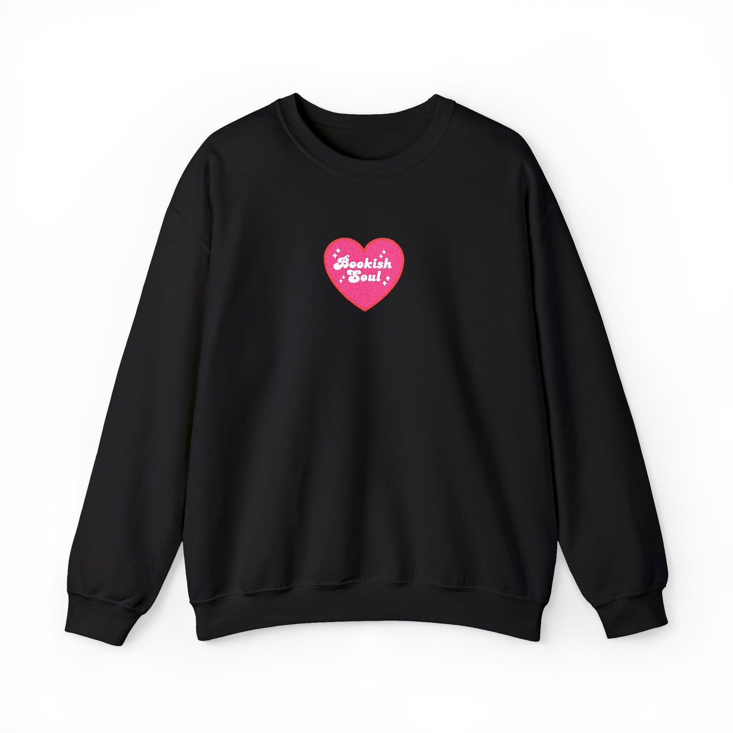 Bookish Soul Embroidered Crewneck Sweatshirt