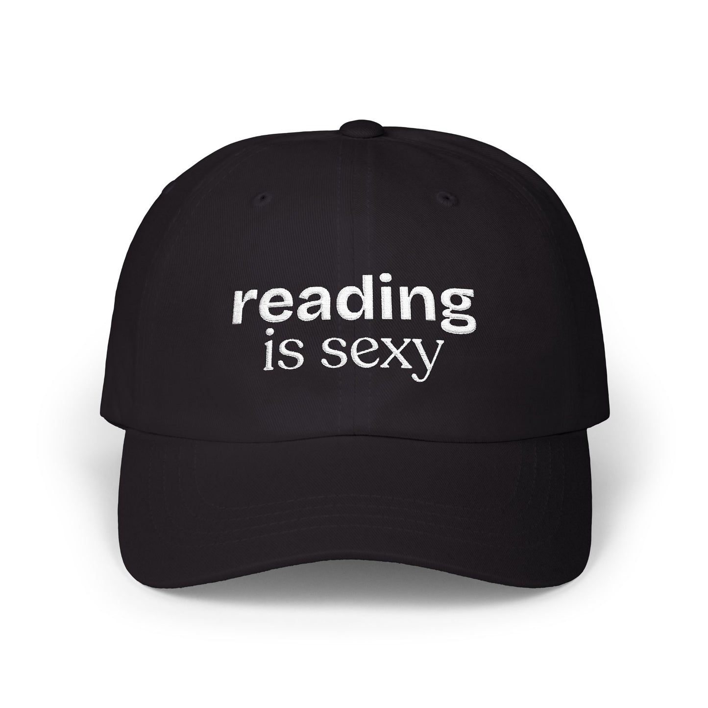 Reading is Sexy Embroidered Hat