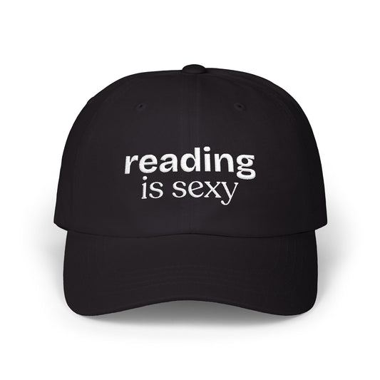 Reading is Sexy Embroidered Hat