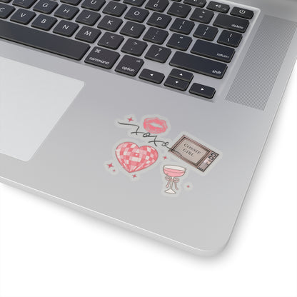 Gossip Girl Collage Sticker