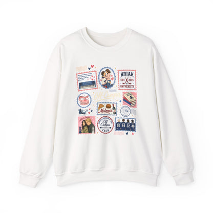 Off-Campus Hockey Romance Crewneck Sweatshirt