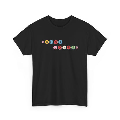 Book Lover T-Shirt — Colorful Bead Reading Tee
