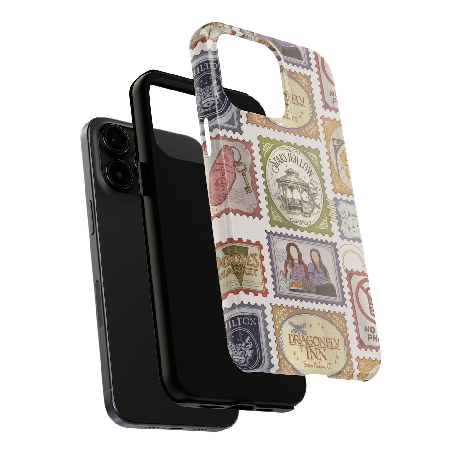 Vintage Stars Hollow Stamp Phone Case-Gilmore Girls
