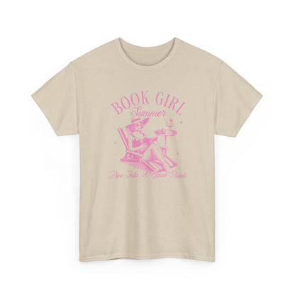 Book Girl Summer Girly Pop Tee-Bookish T-Shirt
