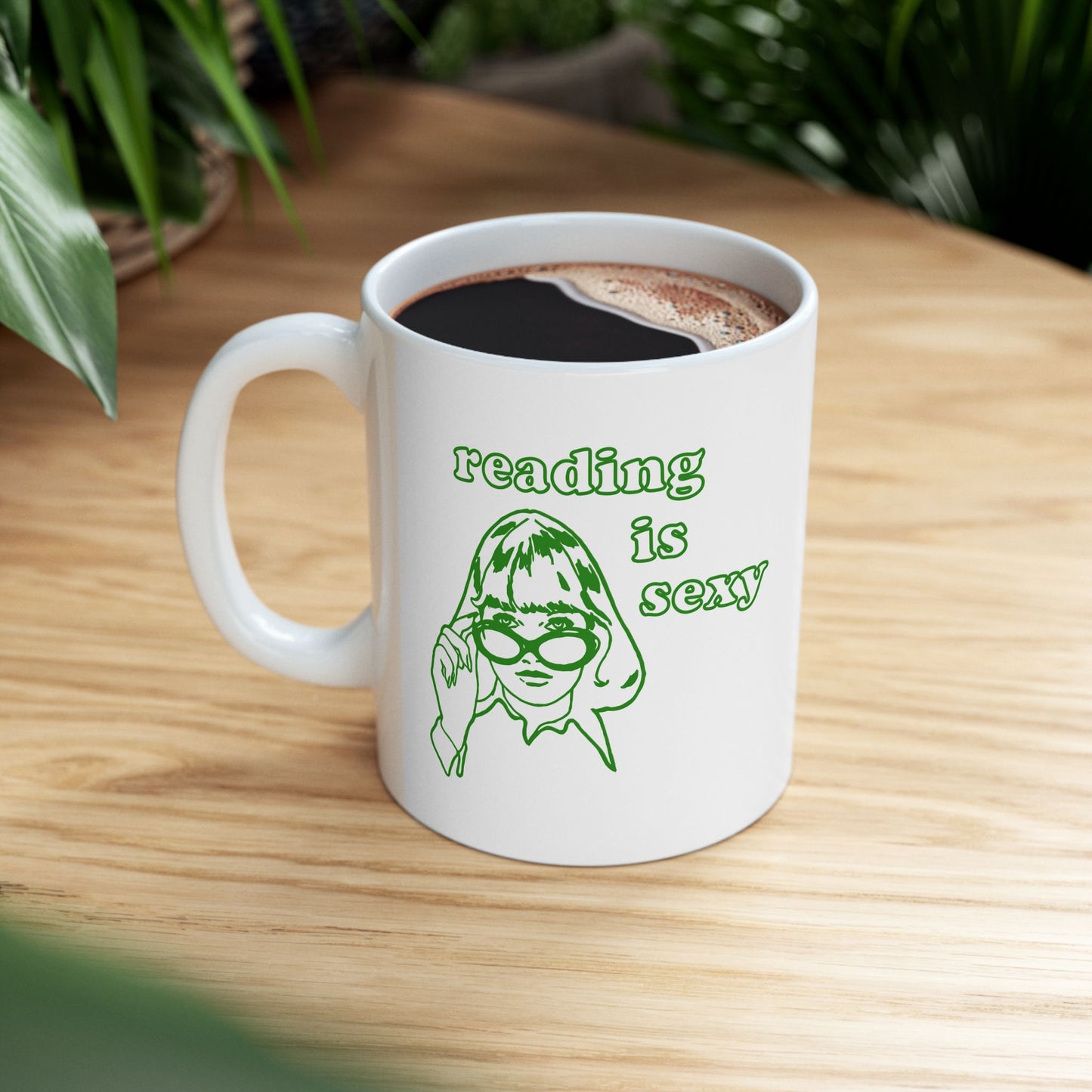 Reading Is Sexy Ceramic Mug-Gilmore Girls Inspired Cup