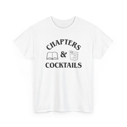Chapters & Cocktails Tee-Bookish T-shirt