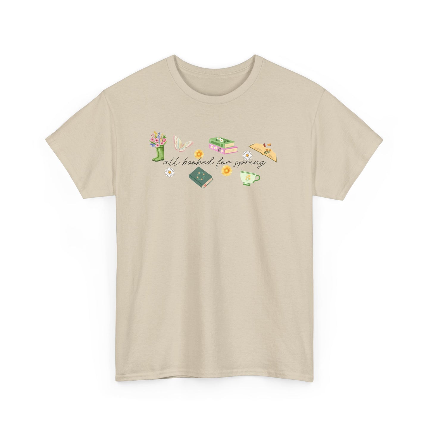 All Booked for Spring Tee-Bookish T-Shirt