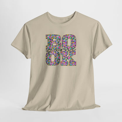 Floral Bookworm Tee-Bookish T-Shirt