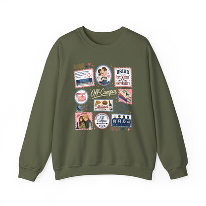 Off-Campus Hockey Romance Crewneck Sweatshirt