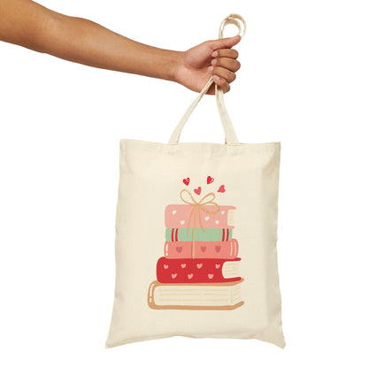 Stacked with Love Book Tote