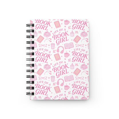 Book Girl Life Notebook