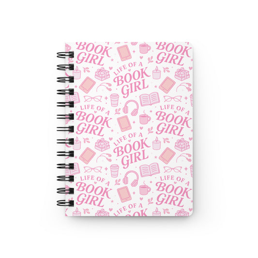 Book Girl Life Notebook
