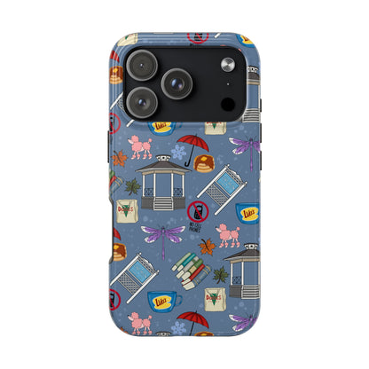 Stars Hollow Gilmore Girls Blue Phone Case