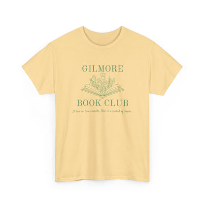 Gilmore Book Club Tee — Vintage Floral Reading Shirt