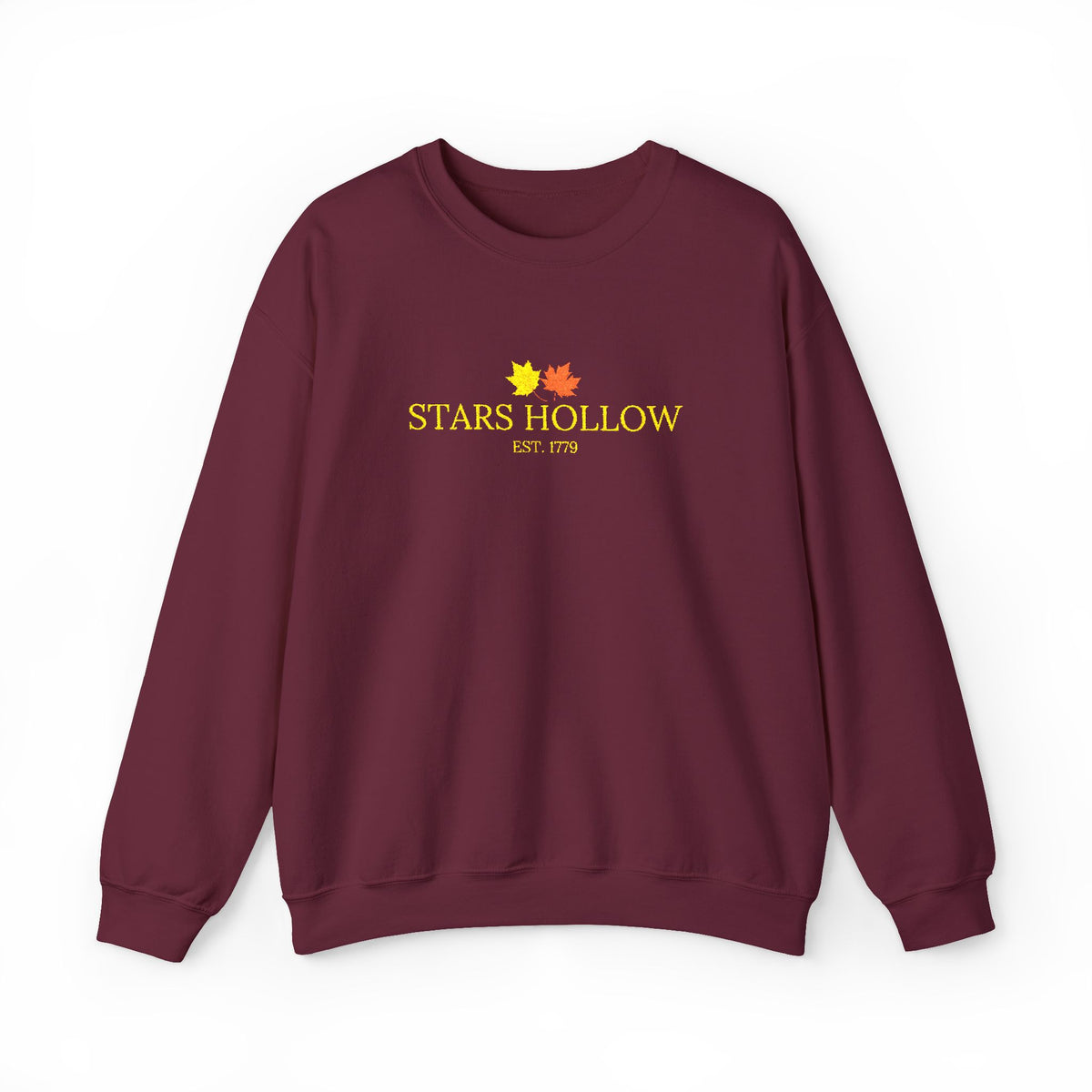 Stars Hollow Fall Embroidered Crewneck Sweatshirt