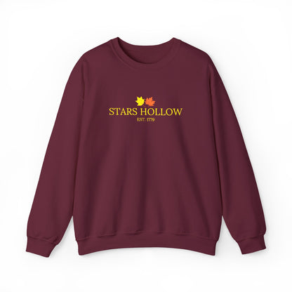 Stars Hollow Fall Embroidered Crewneck Sweatshirt