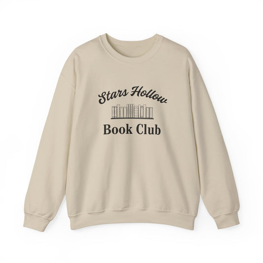 Stars Hollow Book Club Sweatshirt - Cozy Crewneck for Book Lovers