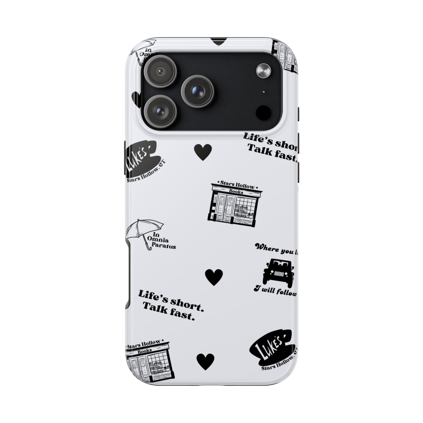 Stars Hollow Gilmore Girlie Phone Case