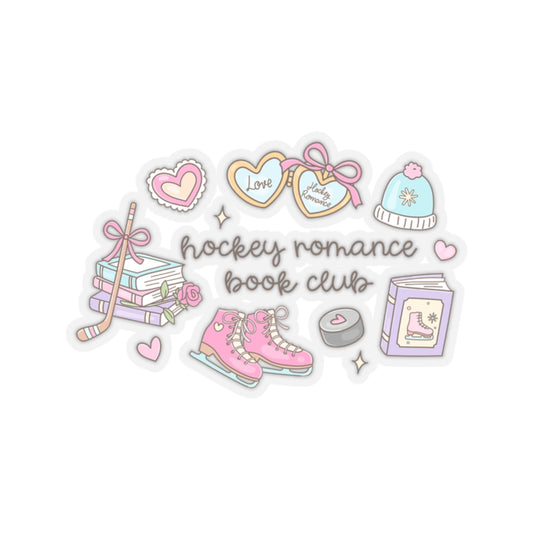 Hockey Romance Book Club Sticker