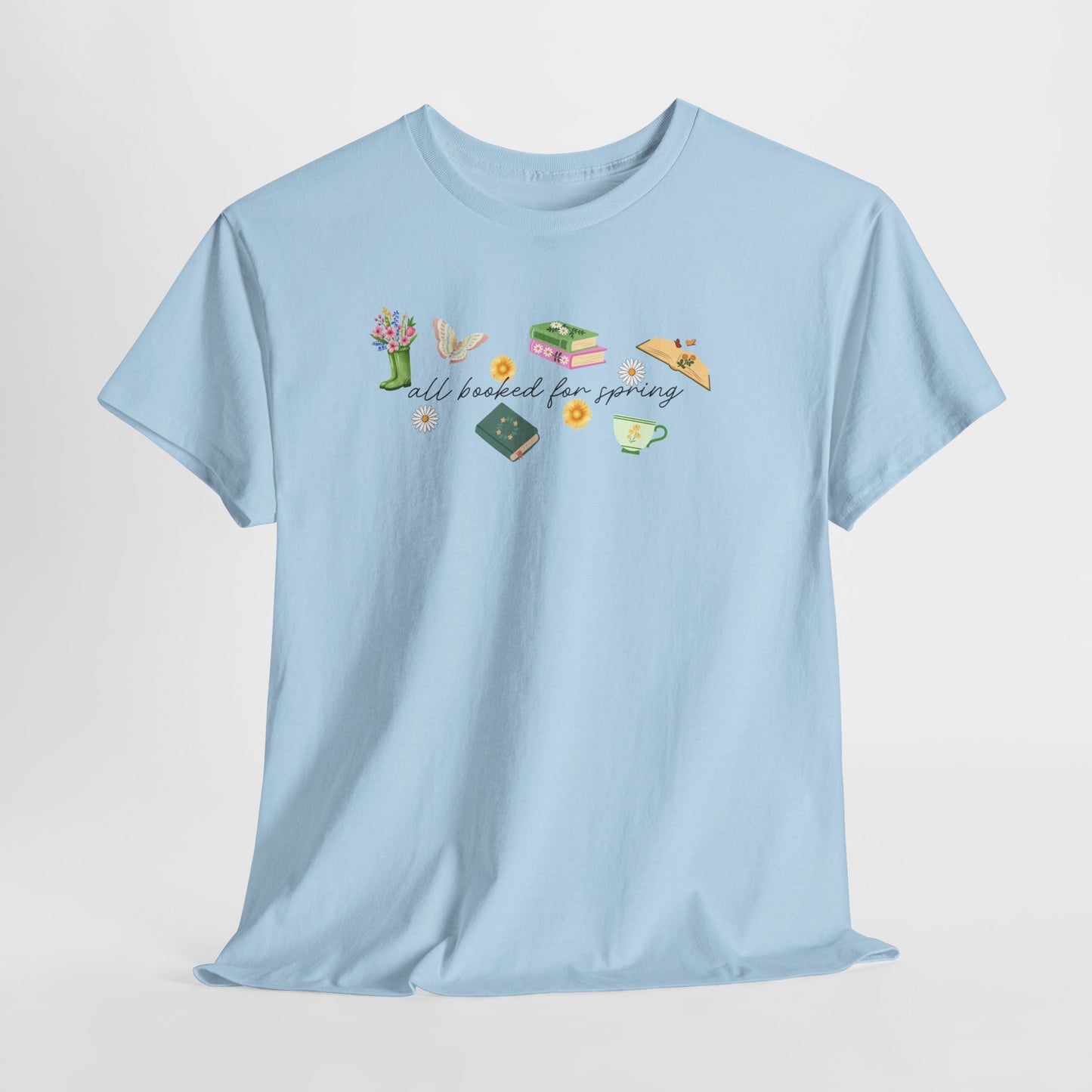 All Booked for Spring Tee-Bookish T-Shirt