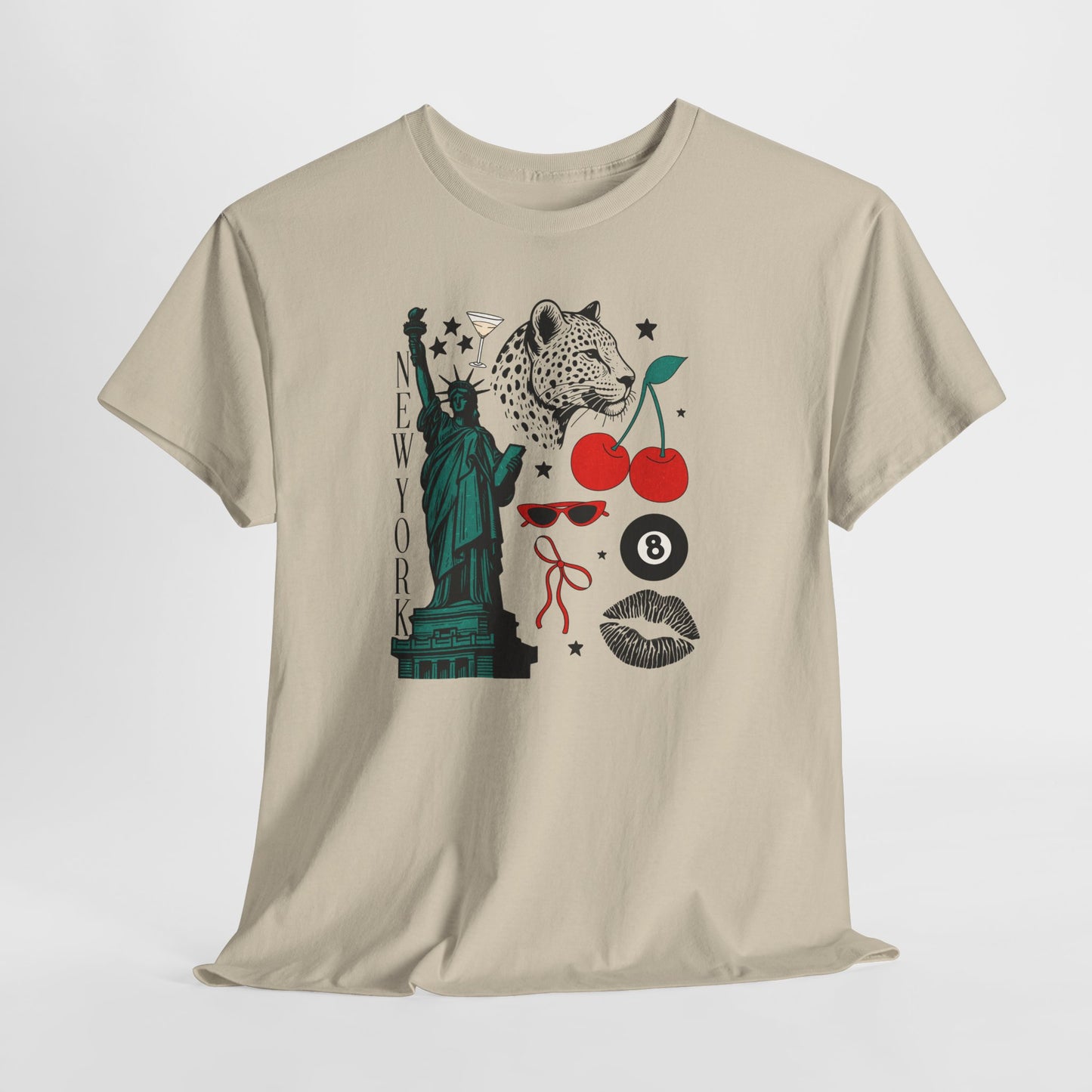 New York Socialite Summer Cotton T-Shirt-Gossip Girl