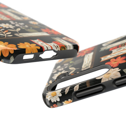 Cozy Bookshelf Bloom Phone Case