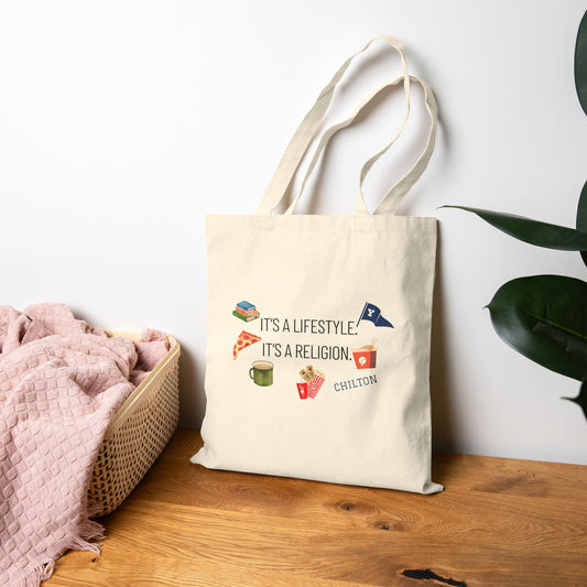 “It’s a Lifestyle. It’s a Religion.” Tote – Gilmore Girls Collage