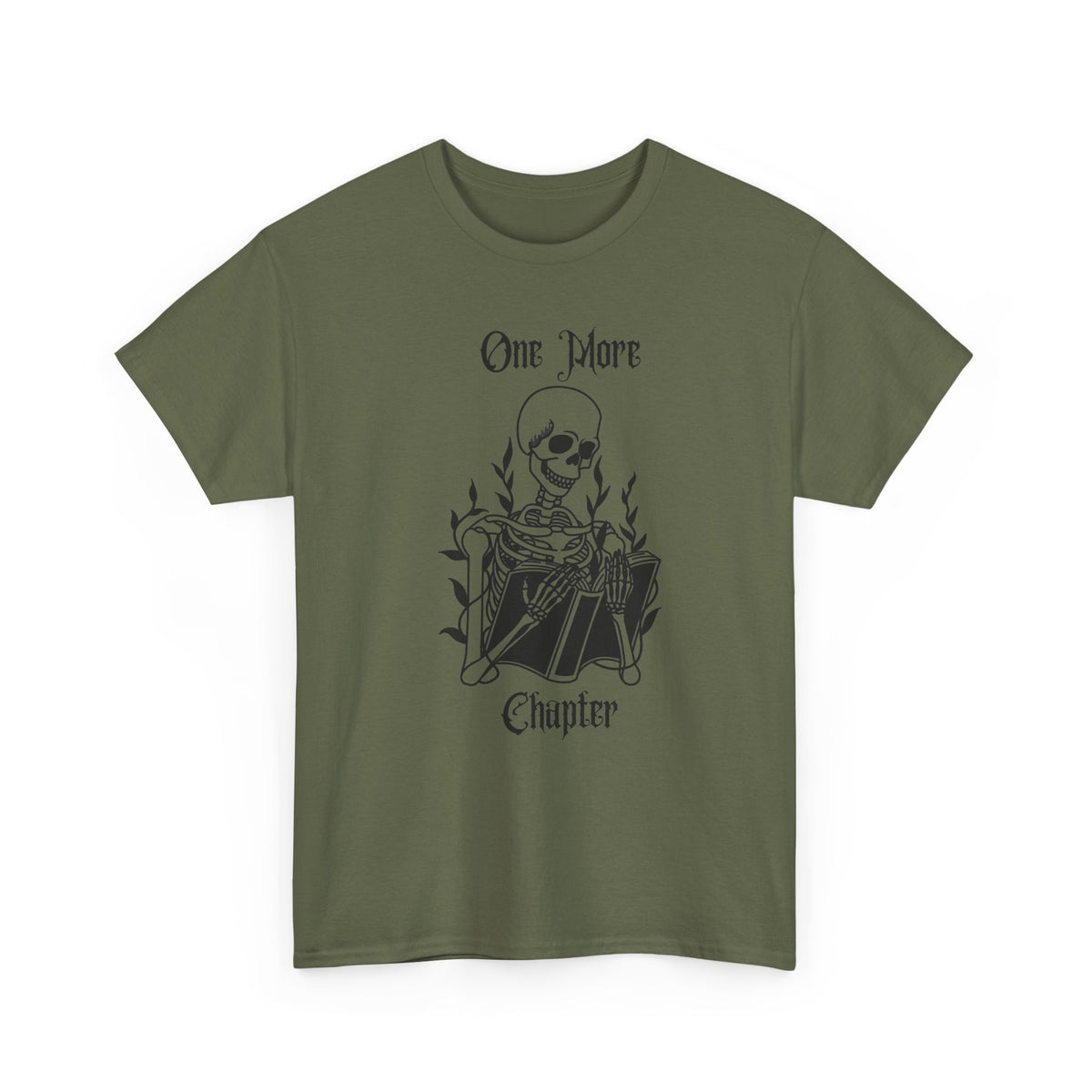 One More Chapter Skeleton T-Shirt 💀📚