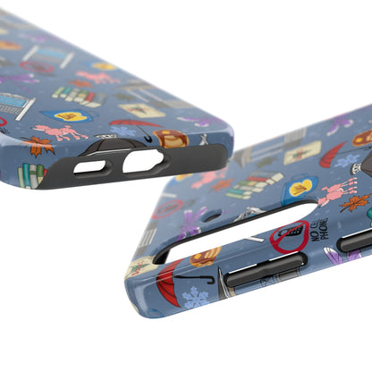 Stars Hollow Gilmore Girls Blue Phone Case