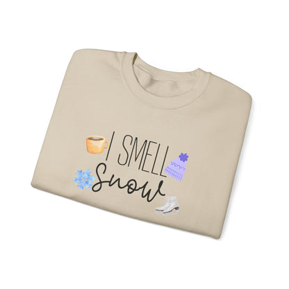 I Smell Snow Crewneck Sweatshirt-Cozy Gilmore Girls Apparel