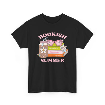 Bookish Summer Graphic Cotton Tee