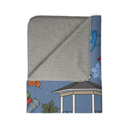 Stars Hollow Essentials Sherpa Fleece Blanket