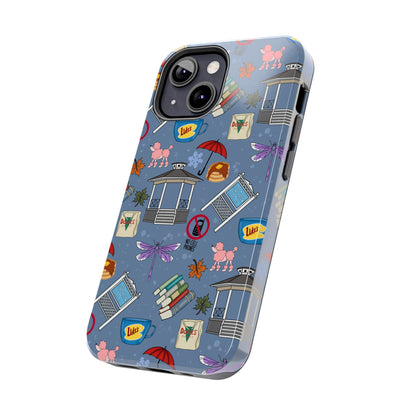 Stars Hollow Gilmore Girls Blue Phone Case