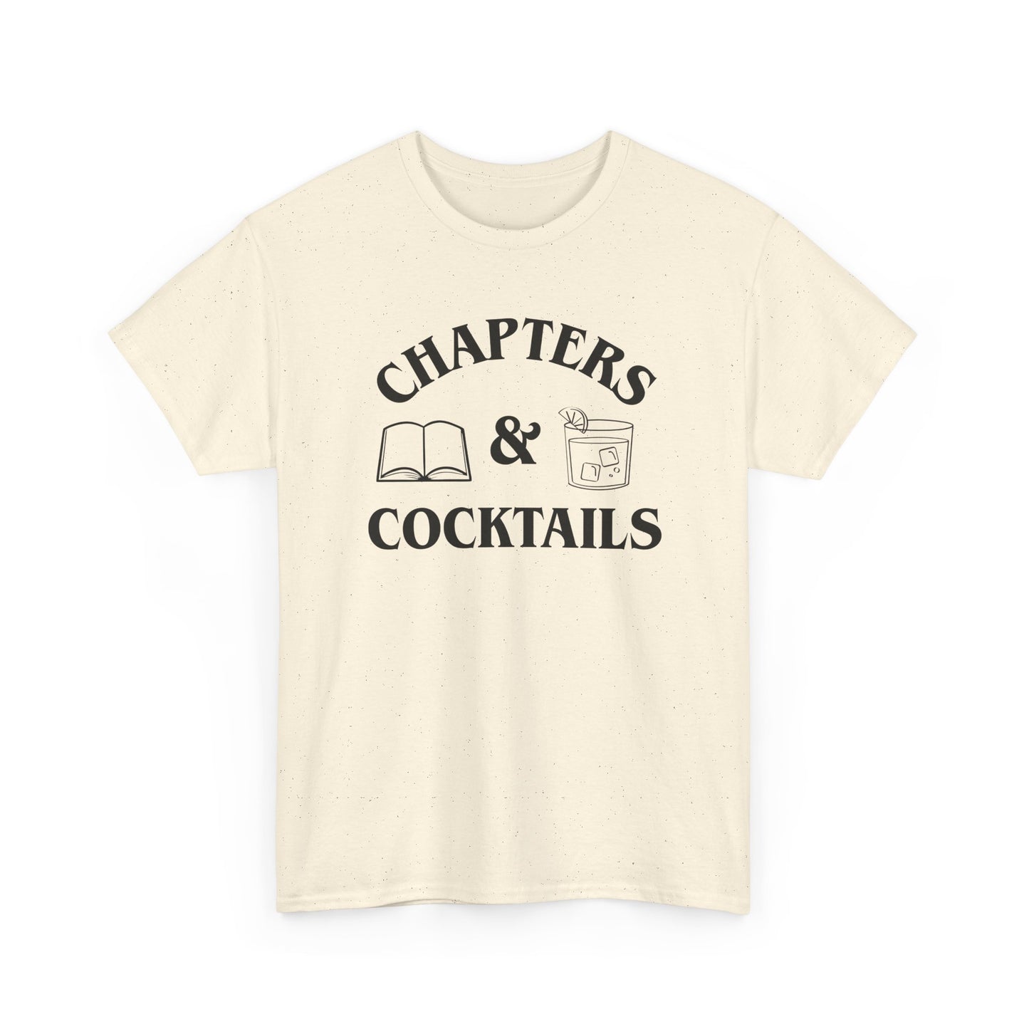 Chapters & Cocktails Tee-Bookish T-shirt
