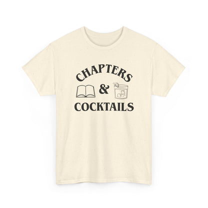 Chapters & Cocktails Tee-Bookish T-shirt