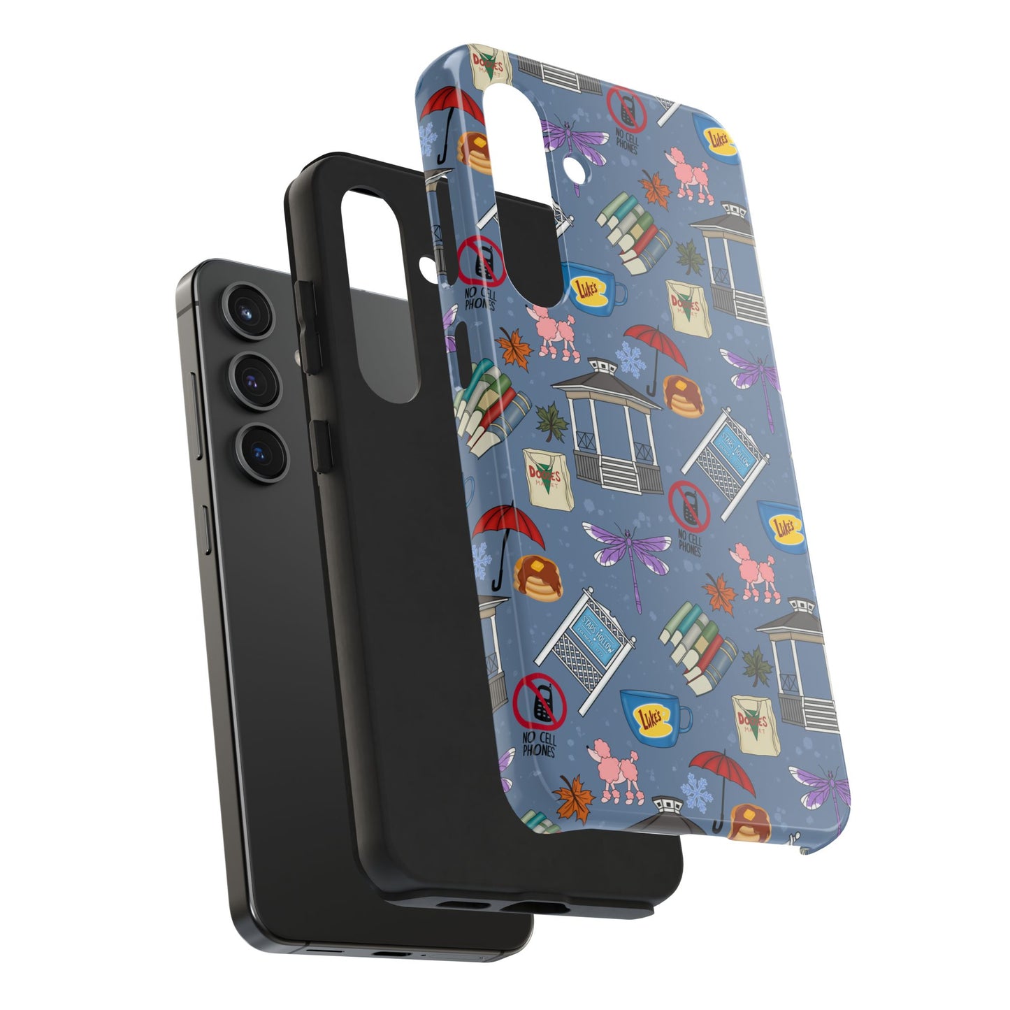 Stars Hollow Gilmore Girls Blue Phone Case