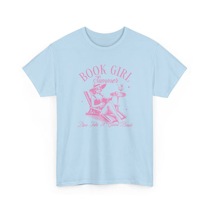 Book Girl Summer Girly Pop Tee-Bookish T-Shirt