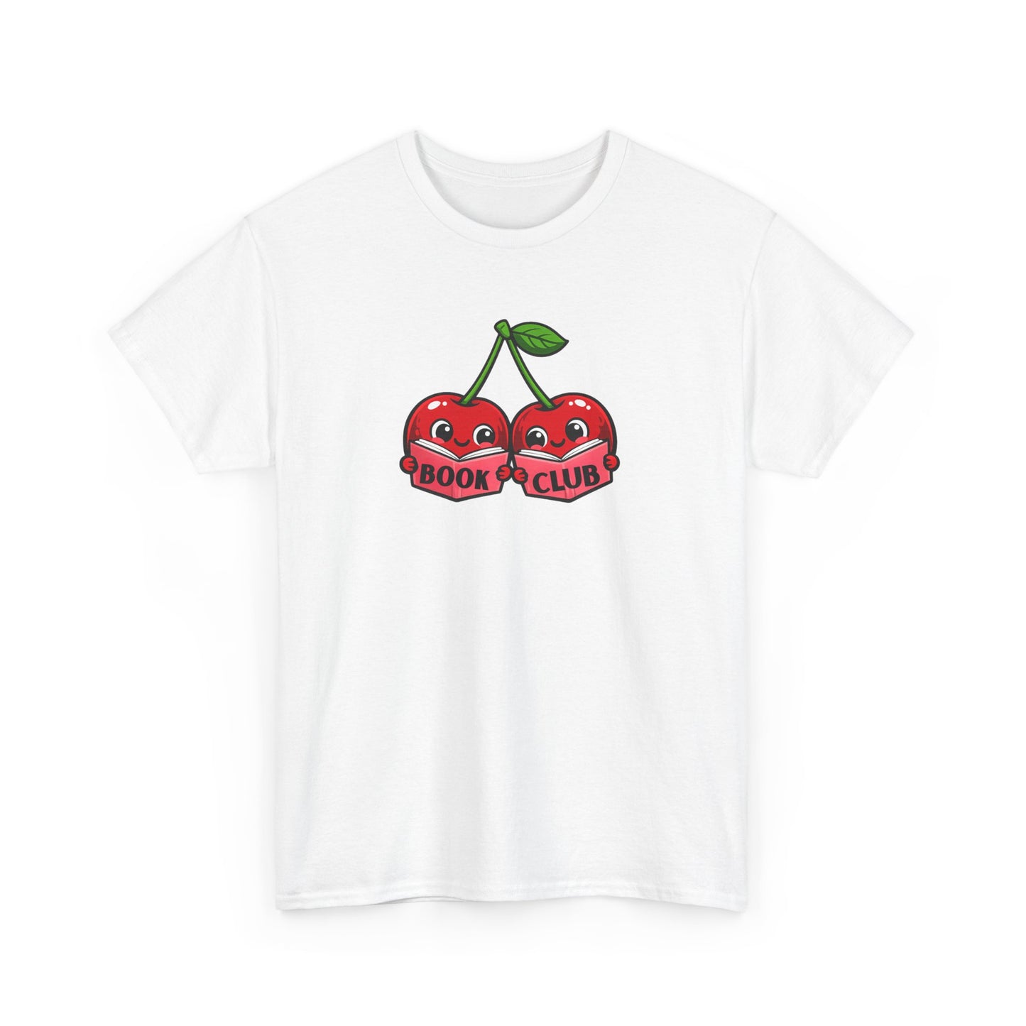 Book Club Cherry T-Shirt — Cute Retro Reading Tee