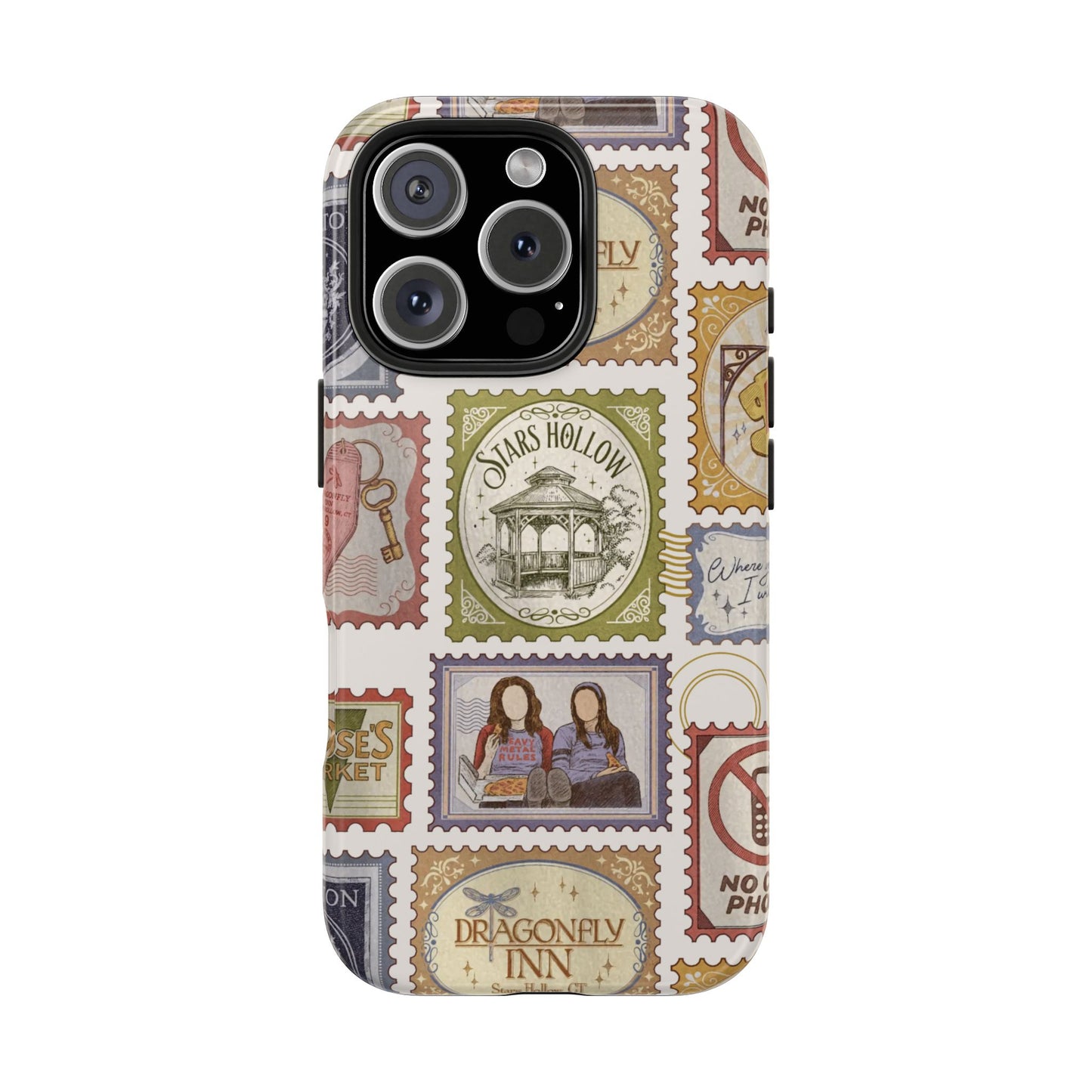 Vintage Stars Hollow Stamp Phone Case-Gilmore Girls