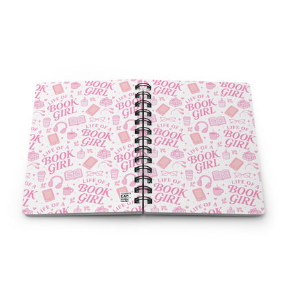 Book Girl Life Notebook