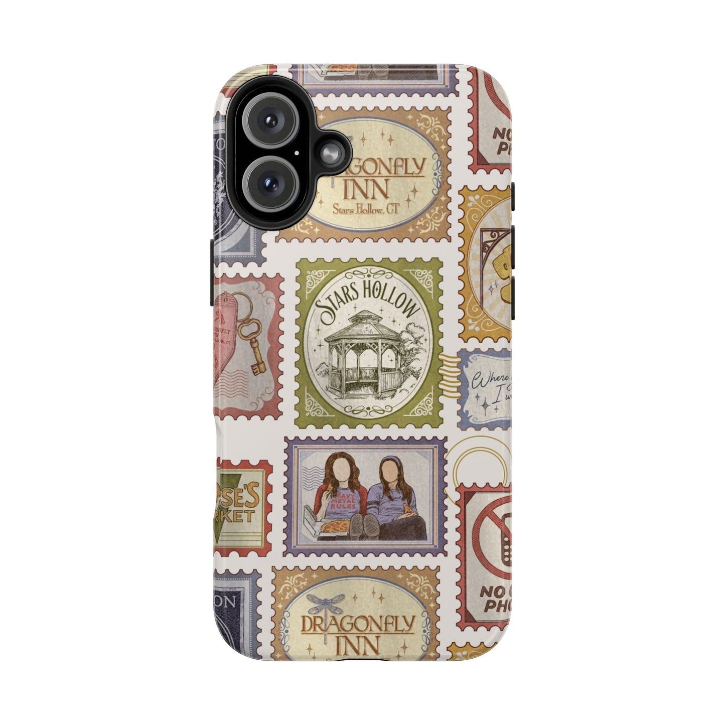 Vintage Stars Hollow Stamp Phone Case-Gilmore Girls