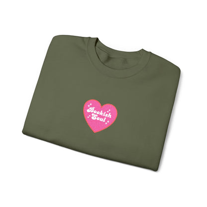 Bookish Soul Embroidered Crewneck Sweatshirt